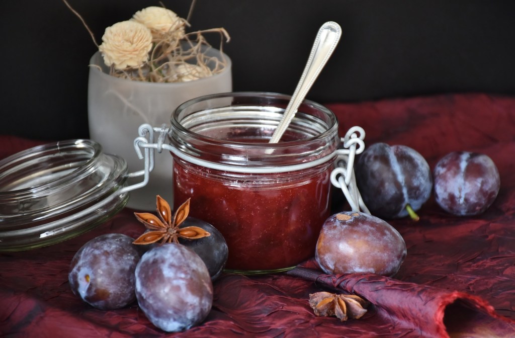 La confiture de prunes